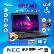NEC MODEL | Warranty 6 Month | 8GB RAM DDR3 | 128GB SSD | Business Laptop | Student Laptop | Laptop 