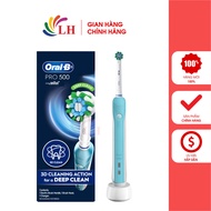 Bàn chải điện Oral-B Pro 500 Deep Clean D16.513.1U - Hàng chính hãng