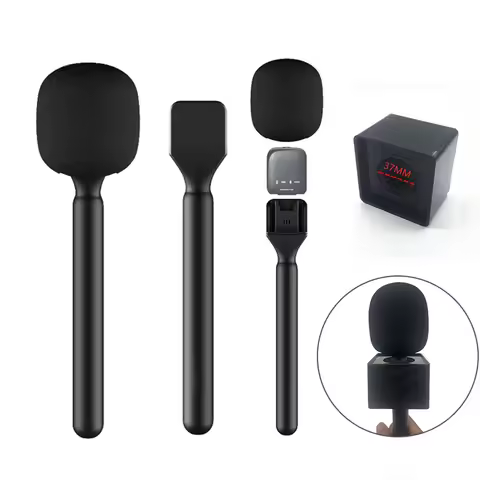 Microphone Stick For Rode Interview Go Handheld Adapter Wireless Mic for Rode Go II/DJI/Relacart Hol