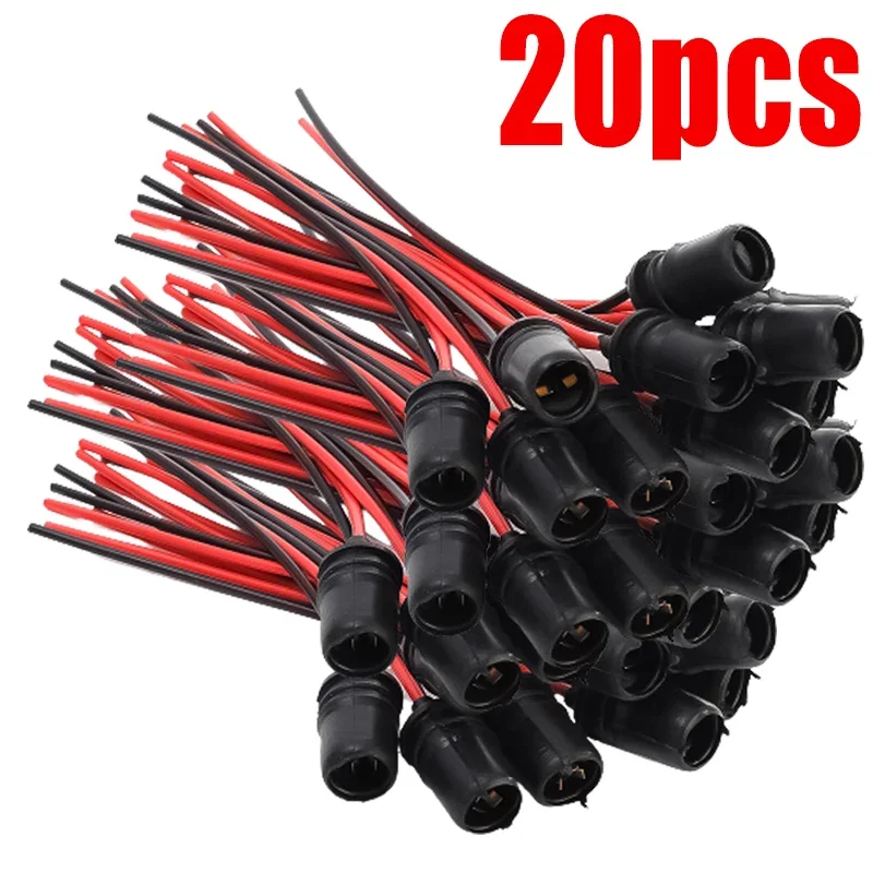 T10 W5W Car Wedge Light Bulb Socket Connector Holder Extension LED Lamp Bulb Base Holder Socket Wedg