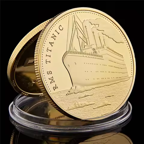 1912 Titanic Anniversary Memory Of Rms Victims Commemorative Tragedy Of The Titanic Collection Coin
