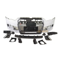 For Audi A6 RS6 Bodykit Front Bumper With Grille RS Style Design Body Front Parts 2016 2017 2018 C7