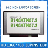 14.0" HD 1366*768 EDP Slim 30 Pins B140XTN07.2 B140XTN07.3 lcd display screen Panel Matrix