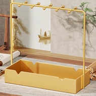 [in stock] Iron Art Hanging Brush Holder, Decorative Stand for Four Treasures of the Study, Multifun