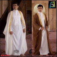 Arabian royal Saudi arab Bisht wear Mashaleh Ghutra full set