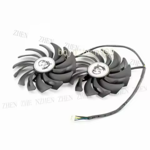 Y Fan For MSI PLD10010S12HH RX 470 480 570 580 GTX1080Ti 1080 1070 4PIN GPU Cooler