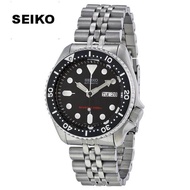 SEIKO_Automatic Diver 200m Men's watch ขอบ Pepsi สีเงิน/สีดำ สายสแตนเลส รุ่น SKX007K2