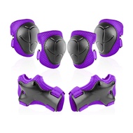 6PcsSet Roller Skates Cycling Skatings Scooter Riding Sports for Kids Youth Knee Pad Elbow Pads Guards Protective Gear