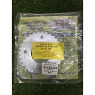 Honda wave125 sss SPROCKET 415 silver