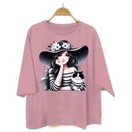 OVERSIZE WOMEN'S TSHIRT TOP 3 HANDS/4