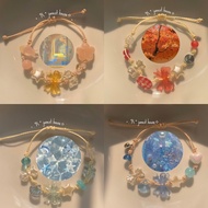 Coquette Collection By Janest handmade drawstring bracelet