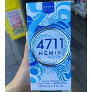 4711 Remix Sparkling Island สีฟ้า /  4711 Remix Grapefruit Edition สีแดง Eau De Cologne 100 ml. น้ำห