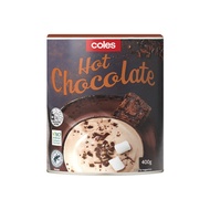 COLES HOT CHOCOLATE 400gm