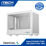 Deepcool CH160 Mini-ITX Mini Tower Cabinet PC Case - White