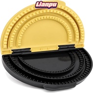 LIANPPH Tortilla Press Sealer, ABS Detachable Adjustable Tortilla Crimper, Long Lasting Interchangea