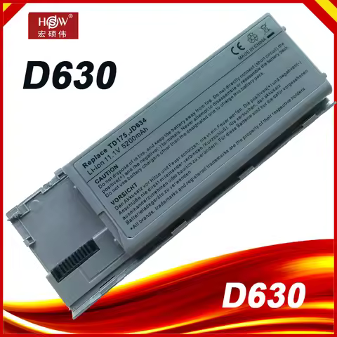 Laptop battery PC764 PC765 PD685 TD175 for Dell Latitude D620 620 D630 630 D631 Precision M2300 312-