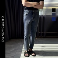DANDY COSMO | [3สี]กางเกงยีนส์ Relax Cropped JEAN [✂️มีบริการตัดความยาว] DANDY COSMO JEANS เอวยืดได้