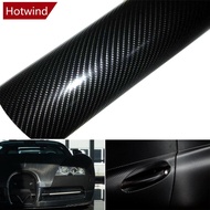 HOTWIND 1Pc 10cm to 30cm 60Inch 4D Carbon Fiber Vinyl Car Wrap Roll Sticker Decal Film 152CM E9T6