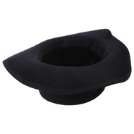 Wool Panama Hat Fedora Western Short Brim Hat Cap for Women Men Photo Props