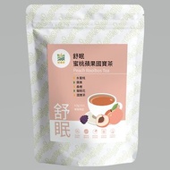 蜜桃蘋果國寶茶10入/每包(無咖啡因;舒眠養顏;養生茶)