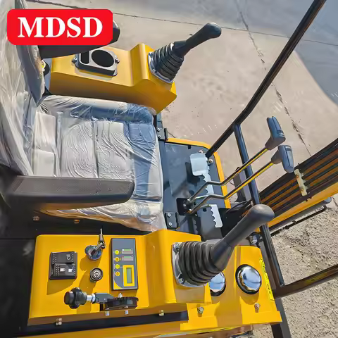 Crawler 2Ton Mini Excavator DDP Shipping Small Digger Hydraulic Full Accessories Agricultural Excava