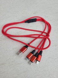 充電線(非數據) Lightning, type-C, USB micro B