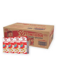 โปรว้าวส่งฟรี! ไวตามิ้ลค์ น้ำนมถั่วเหลือง สูตรออริจินัล ยูเอชที 200 มล. แพ็ค 48 กล่อง Vitamilk Original UHT Soy Milk 200 ml x 48 Boxes Free Delivery(Get coupon) โปรโมชันนม ราคารวมส่งถูกที่สุด มีเก็บเงินปลายทาง