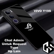 HP Glossy glitter Softcase for type VIVO Y19S 4Ghp Rog Motif/case vivo y19s vivo y19s vivo y19s casi