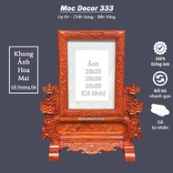 Natural incense wood altar photo frame without warping, photo frame for altar, photo size 20x30
