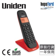 Uniden - 室內無線電話 AT3102 RD 紅色 來電顯示 背光LCD顯示屏 香港總代理