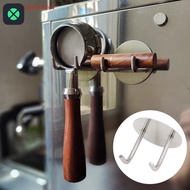 1F) Self-adhesive Coffee Bottomless Portafilter Wall Rack 51mm/53mm/54mm/58mm Coffee Bottom Filter H