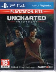 二手商品 PS4遊戲 PlayStation Hits 秘境探險 失落的遺產 Uncharted 中文亞版【板橋魔力】