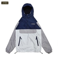 Luckybagi Jacket Anorak Vintage Multicolor windbreaker Jacket
