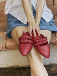 The Street Wear Studio l Verona Flats รองเท้าเปิดส้นหนานุ่ม ใส่สบายมาก (36-42) แนะนำบวก 1-2 ไซส์