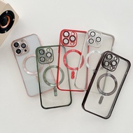 I Phone Case Iphone Magnetic Shiny Edge i13 i13pro i13promax i14 i14pro i14promax i15 i15pro i15prom