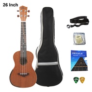《823》Acouway Ukulele concert Soprano tenor ukulele 21 24 26 Sapele ukulele Ukelele Aquila string