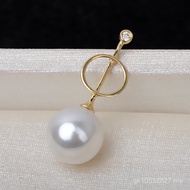 Pendant AU750 Gold Pendant Chain 18K Female Accessories Pearl Pendant Pearl Pendant 7-12diy2872 Empt