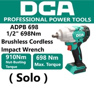 DCA ADPB698 698Nm 20V 1/2" Impact Wrench ADPB-698 ADPB-698z Solo