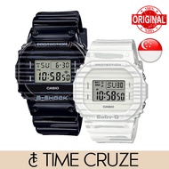 [Time Cruze] G-Shock Baby-G Couple Watch Limited Model Zebra Pattern Women Men Watch SLV-19B-1DR SLV-19B-1D