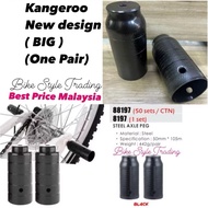 Kangeroo Basikal /BMX /Bicycle Foot /Kangeroo Basikal /Steel Axle Peg /Basikal Stand /Bicycyle Foot 