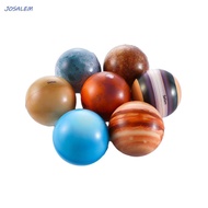 JOSALEM Moon Star Ball 6.3cm Sponge Ball Educational Toy Elastic Ball Toy Bouncy Ball Printing Star 