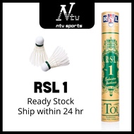 ☁READY STOCK RSL 1  RSL1 RSL GOLD TOURNEY Badminton Shuttlecock♢