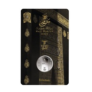 Masjidil Haram 1 dirham, silver Perak 999 TG