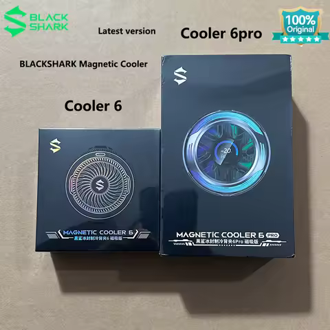Original BLACKSHARK Magnetic Cooler 6 Pro 35W High Power Phone Cooler 6 For Phone Pad RedMagic Vivo 