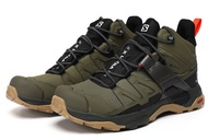 Rei Adventure Store - Sepatu Salomon X Ultra 4 Mid GTX Men's Shoes Hiking Shoes - Green