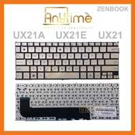 ASUS UX21 UX21E UX21A KEYBOARD LAPTOP REPLACEMENT SILVER