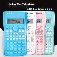 KK-82 MS-B Multifunctional Scientific Calculator - 240 Functions, Big Screen, Portable for Students 