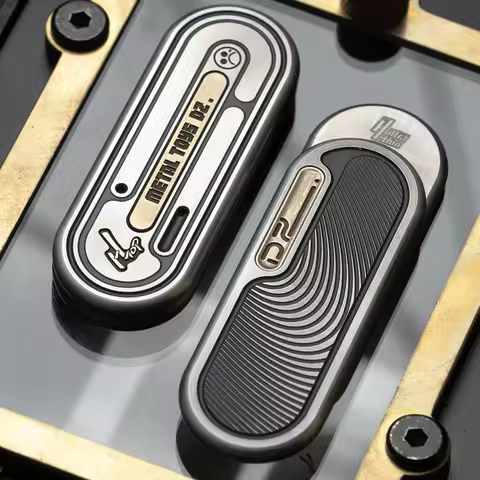 Metal Toys Dz 2025NEW TOP H Mechanical Push Slider Fidgets Slider Cool Toys Gadgets Fidgets Toys