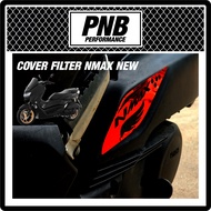 COVER FILTER NMAX NEW BAHAN AKRILIK ORIGINAL PNB