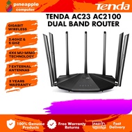 Tenda AC23 AC2100 Dual Band Gigabit WiFi Router Modem -Malaysia Version- 7dBi Antennas Wireless Internet Unifi TM Maxis